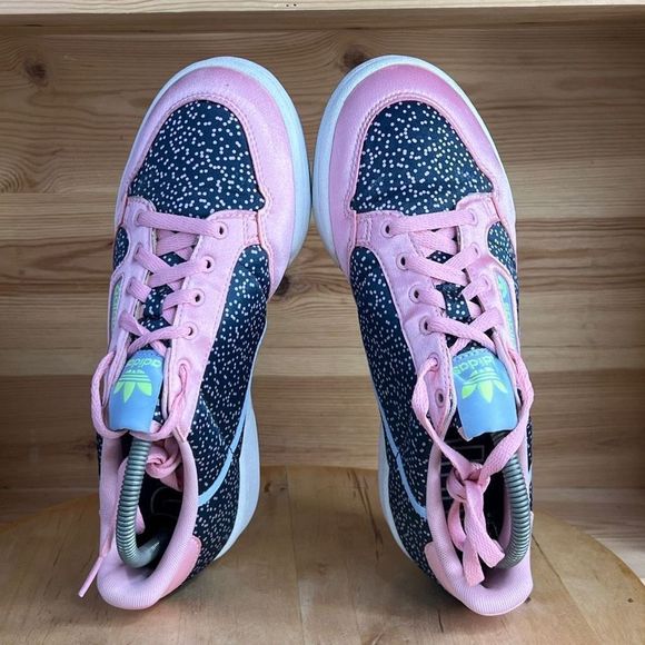 Adidas Continental 80 ‘True Pink Glow Blue’ Athletic Sneaker Shoes Womens Size 7 - Picture 6 of 8